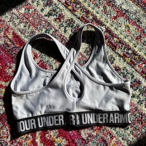 Purple Under Armour Sports Bra